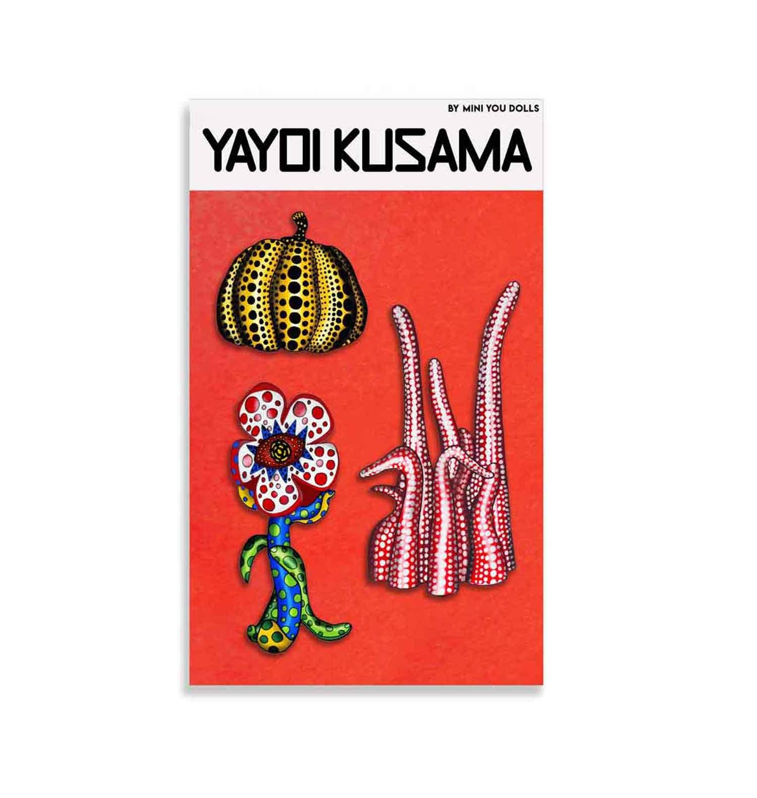 THE PAPER IDOLL - Wholesale Magnet - Yayoi Kusama Inspired Magnet Set0