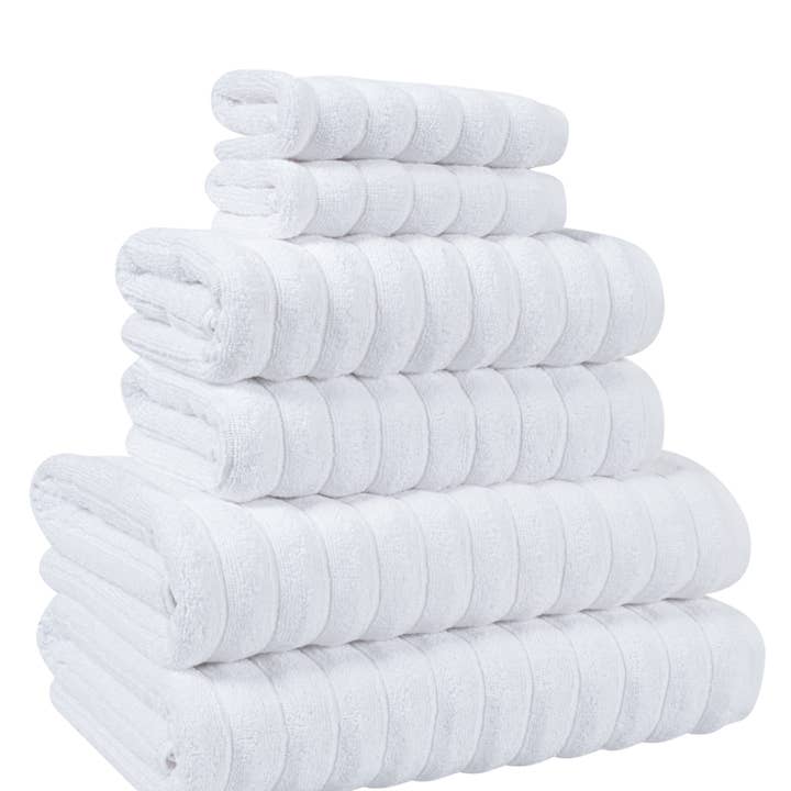 Euphoria Luxury 6-Piece Turkish Cotton Towel Set for wholesale by Still Water Linens