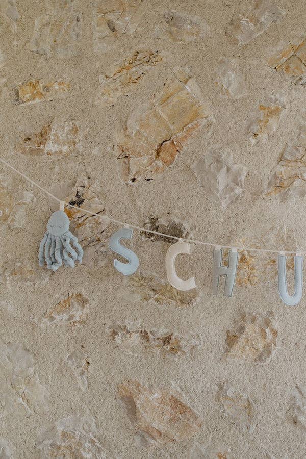 Leevje - Wholesale Bunting/Garland - Garland Pendant Set 'Shark, Octopus & Turtle'5