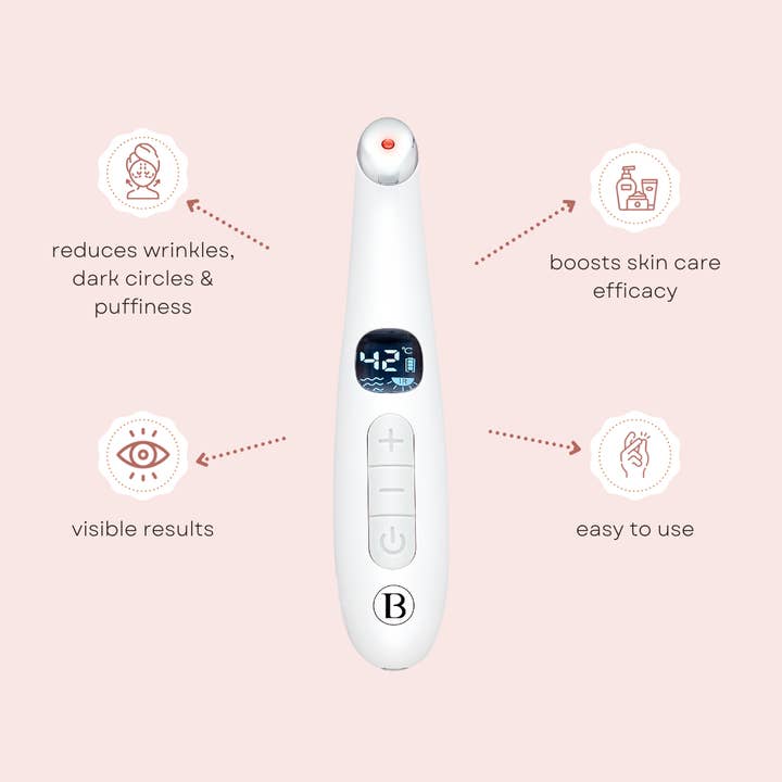 BEAUTICAL – Engroshandel Elektronisk hudplejeapparat – Beautical Sonic Øjenpleje Booster8