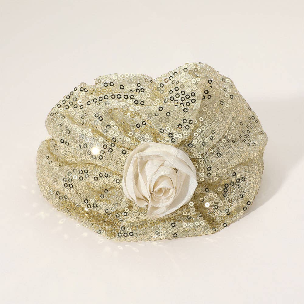 Sensibling Corp. - Wholesale Fashion Headband - Women's - Sequin Flower Headband2