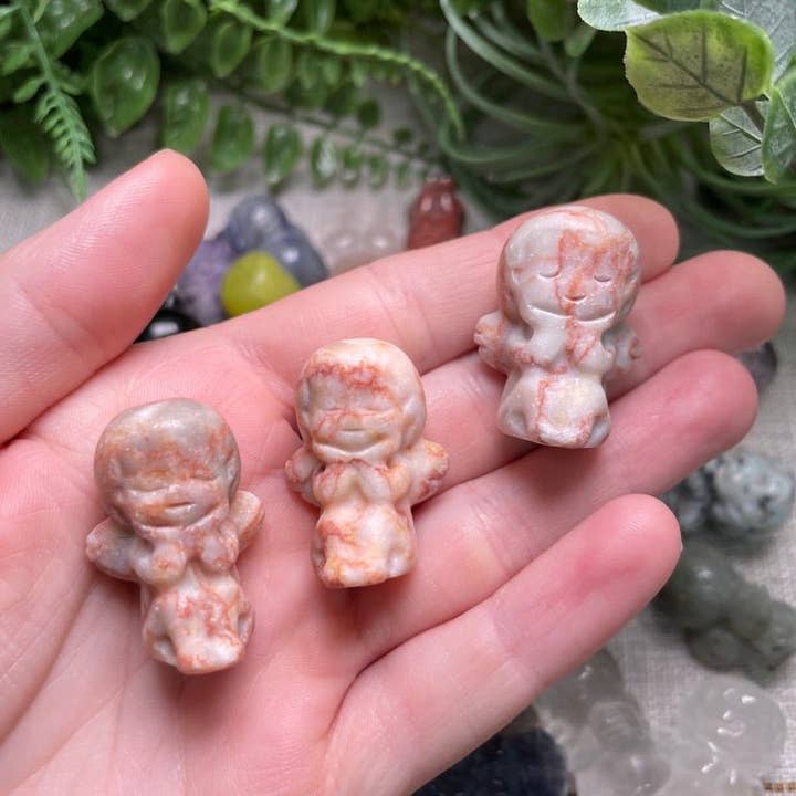 Copper Ashes - Wholesale Spiritual Stone/Crystal - Crystal Cherub Angel22