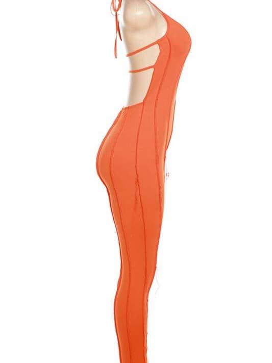 Flarix - Wholesale Jumpsuit - Women's - halter bodycon jumpsuits1