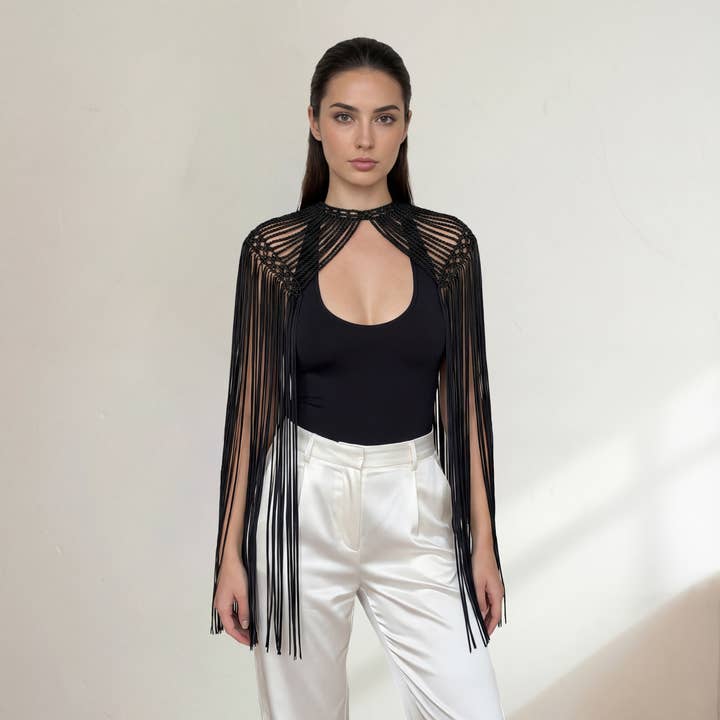 Collar de Hombro de Macramé Leia para venta al por mayor de Munai