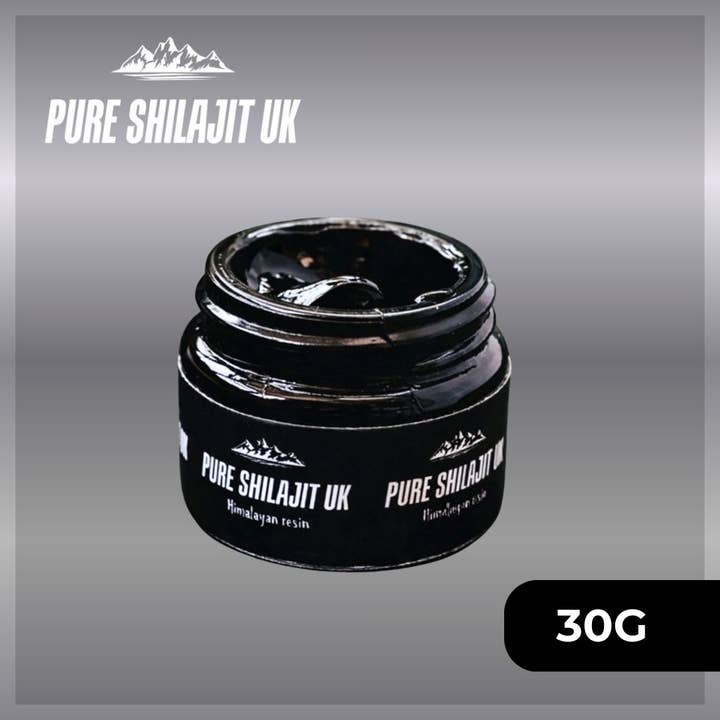Pure Shilajit UK - Wholesale Voedingssupplement/vitamine - Authentieke Himalaya Shilajit Hars – 100g Ongebrand/WhiteLab1