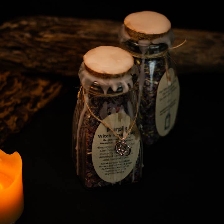 Purple Ritual Salt for wholesale by The Hermit's Path