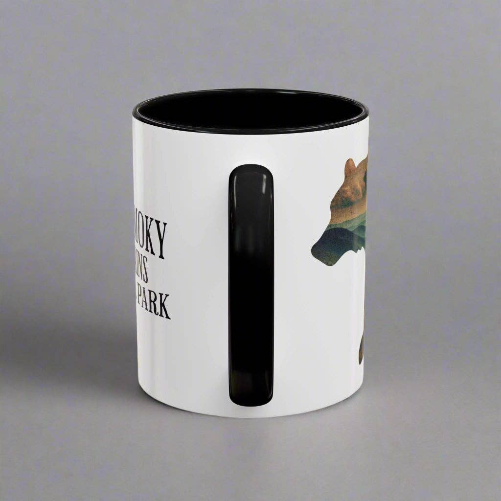Park Service Apparel - Wholesale Coffee Mug - Great Smoky Mountains National Park Colored Coffee Mug 11oz 15oz Bear Cup8