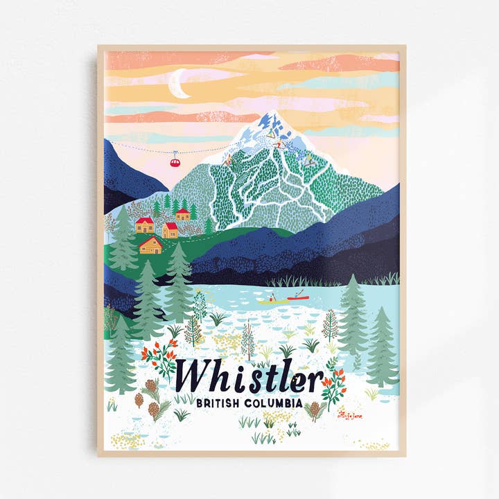 Whistler Art Print for wholesale by Anja Jane
