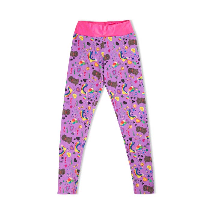 OLIVIAS DOODLE LEGGING for engroshandel hos Girl Power Sport