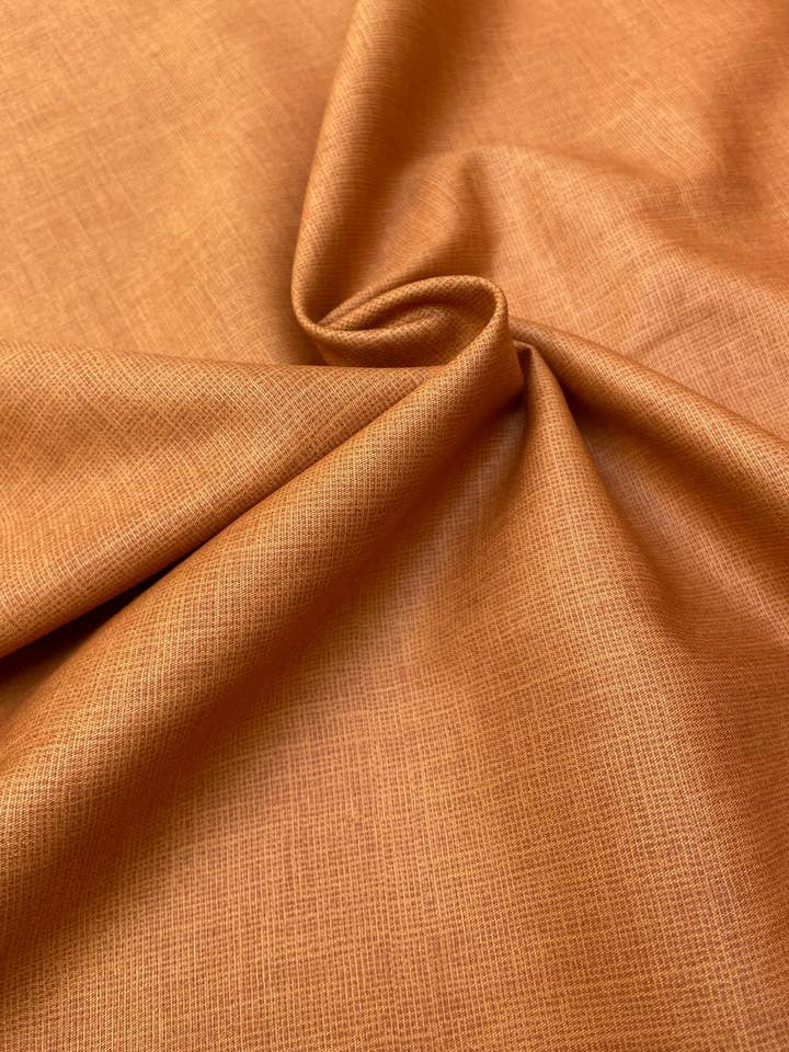 901208 - Linned effekt Rust - 100% økologisk bomuld for engroshandel hos Artiq Textiles