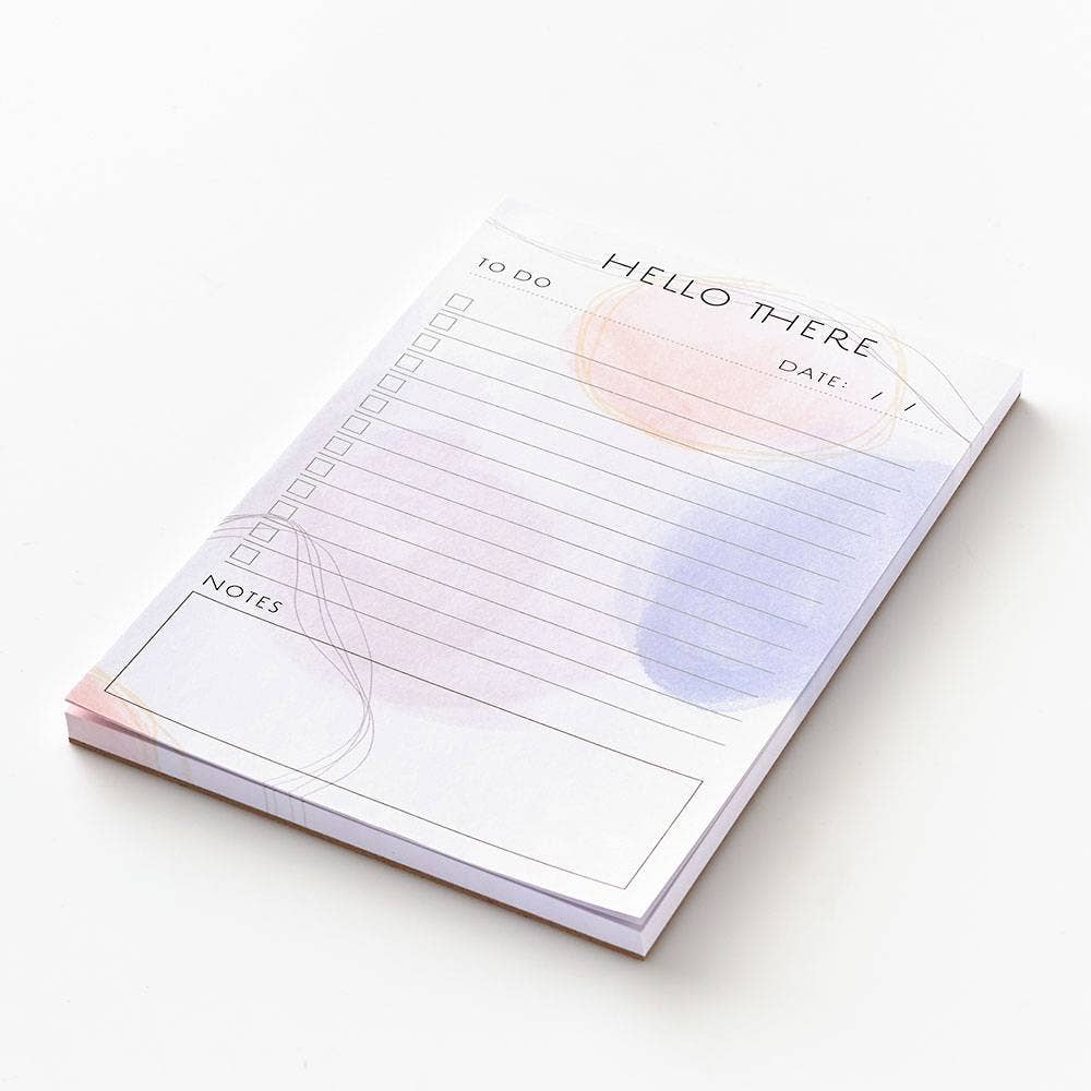 Paper Source Wholesale - Wholesale Notepad - Hello There Listpad1