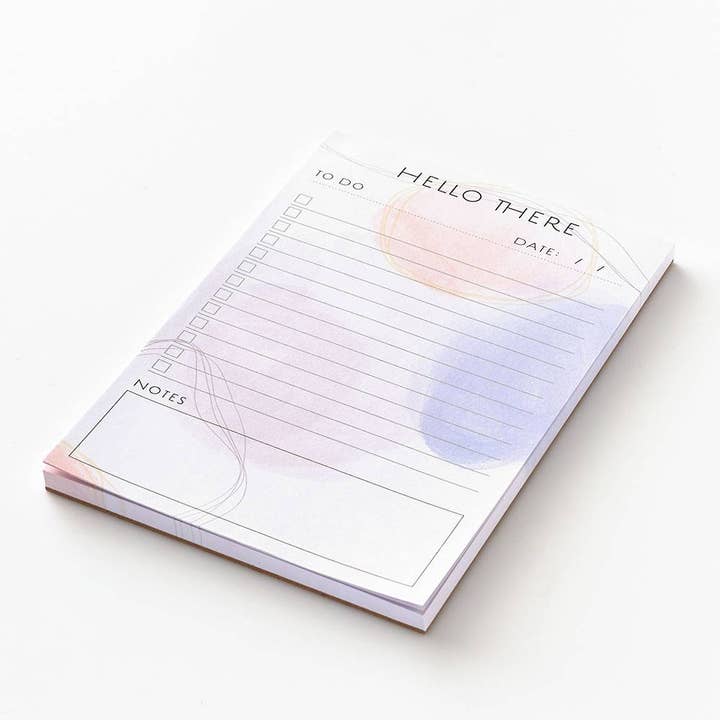 Paper Source Wholesale - Wholesale Notepad - Hello There Listpad1