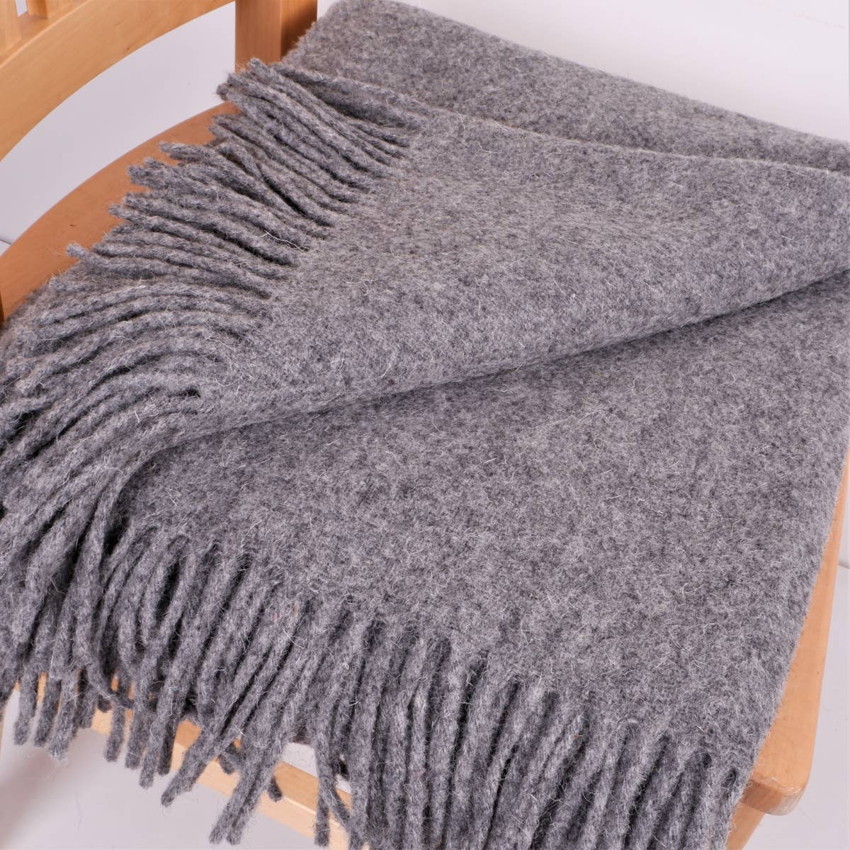 NorraVilla - Wholesale Throw Blanket - Wool  Blanket - Solid Color Ligh Brown10