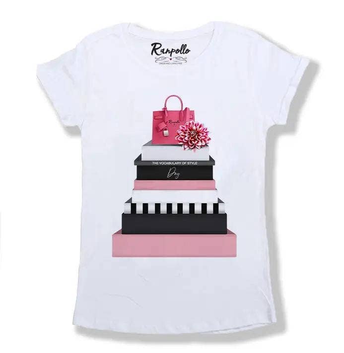 RANPOLLO MILANO - Wholesale Screen Printed T-Shirt - Women's - VOCAB3