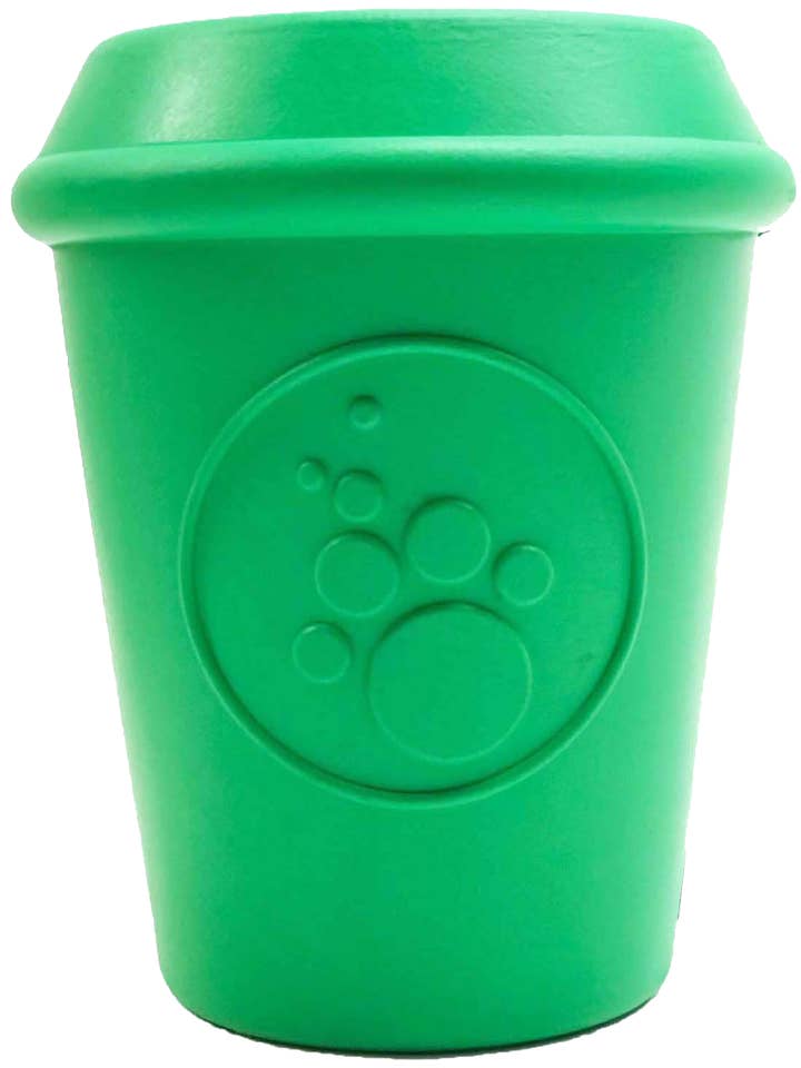 SodaPup Dog Toys - Wholesale Kauwspeeltje voor honden - Hond - SodaPup duurzame rubberen kauwspeelgoed en traktatie-dispenser in koffiebekerstijl