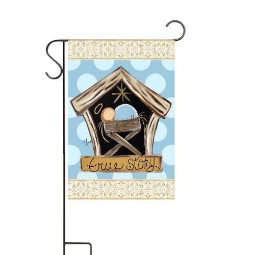 The Happy Butterfly - Wholesale Flag - Christmas Garden Flag; Custom Garden Flag, True Story