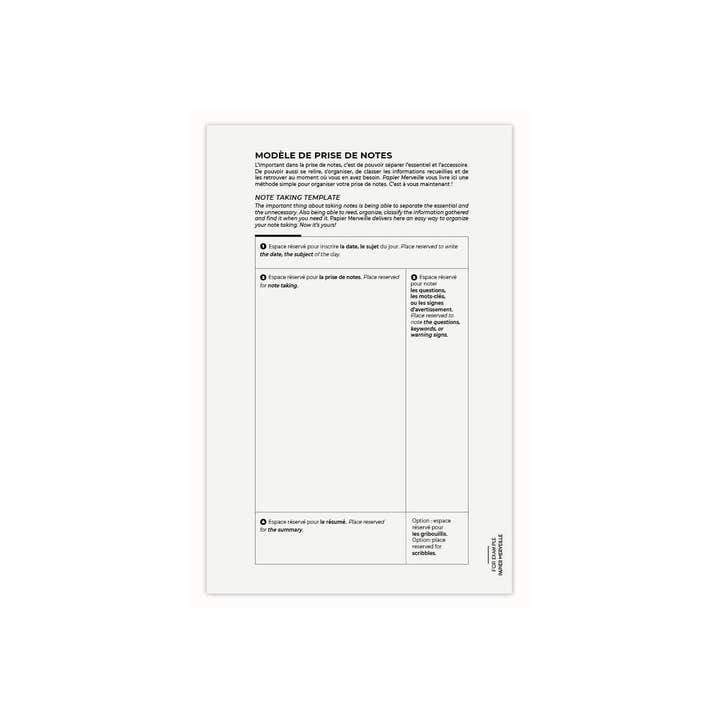 Papier Merveille - Wholesale Notepad - Upcycling Notepad 22