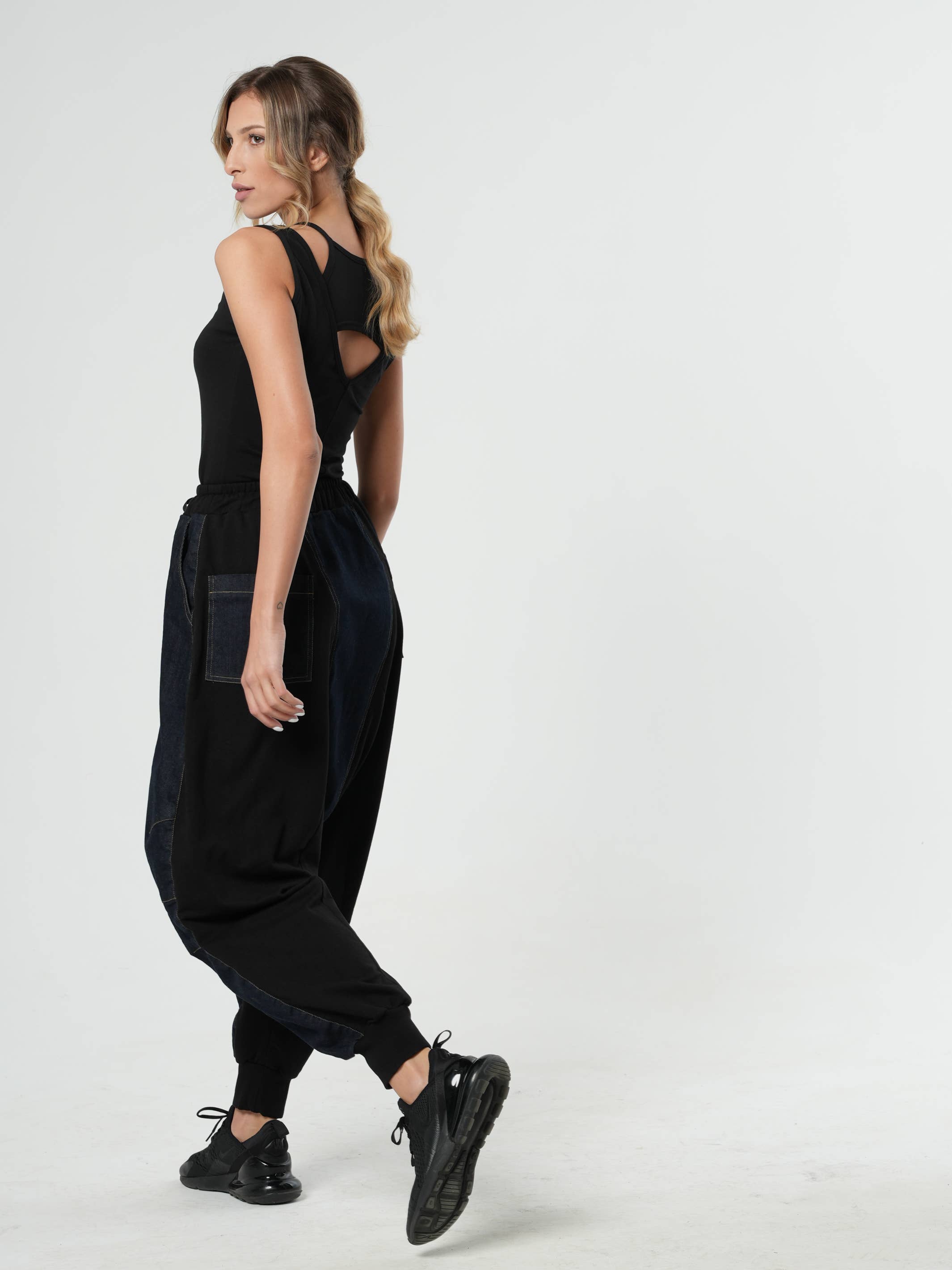 Metamorphoza - Wholesale Pants - Women's - Wide Leg Denim Pants5