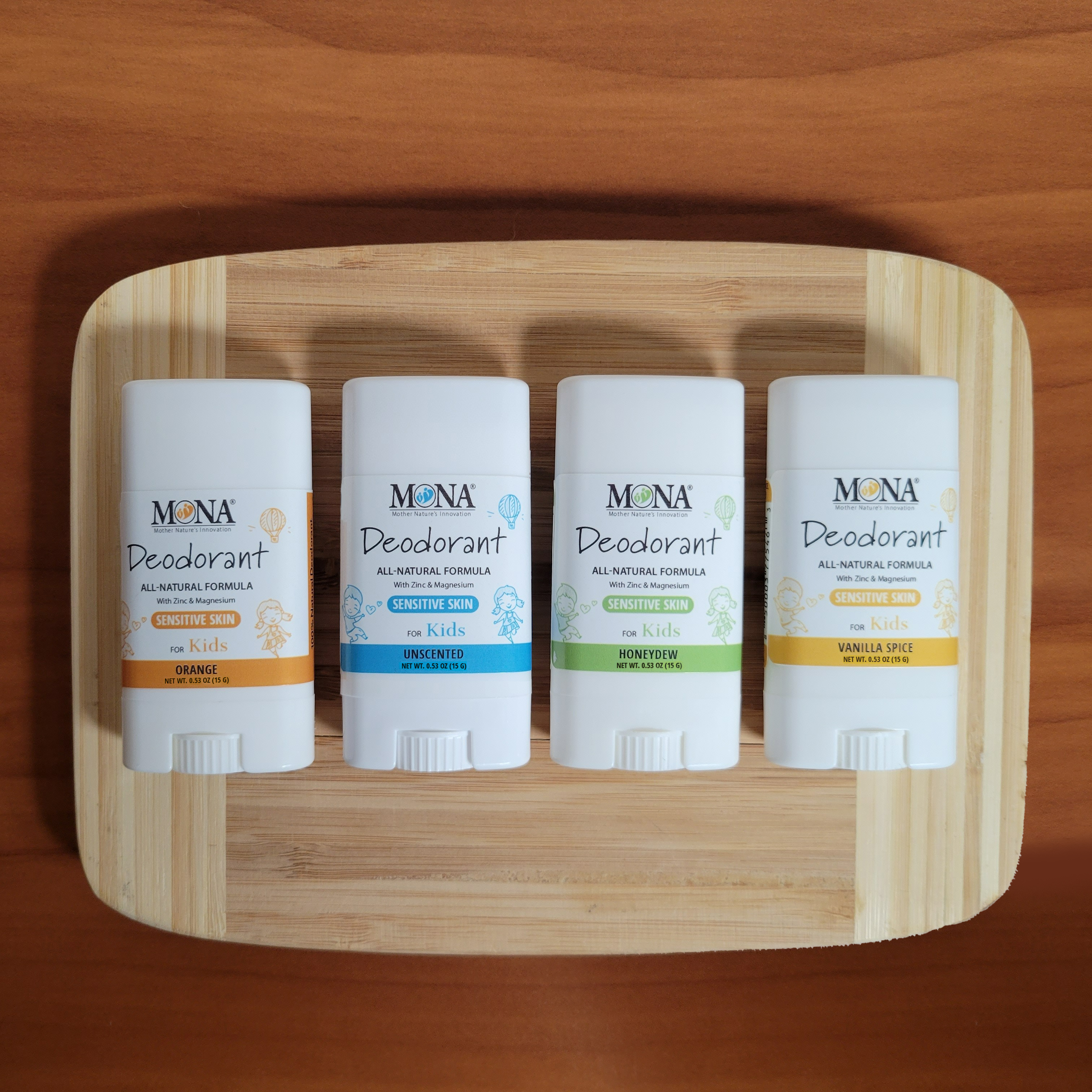 MONA BRANDS, LLC - Wholesale Deodorant - Unisex - Deodorant for Kids | Travel Size 0.53oz | All Natural2