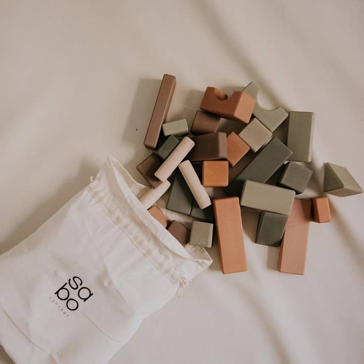 SABO concept - Wholesale Blocks - Kids Baby - Wooden Blocks Set Castle Woodenstack Eco Toys for Children4