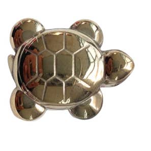 AmazeU – wholesale Spiritual stone/crystal – Pyrite Tortoise Carving, Pocket Pyrite Tortoise 0