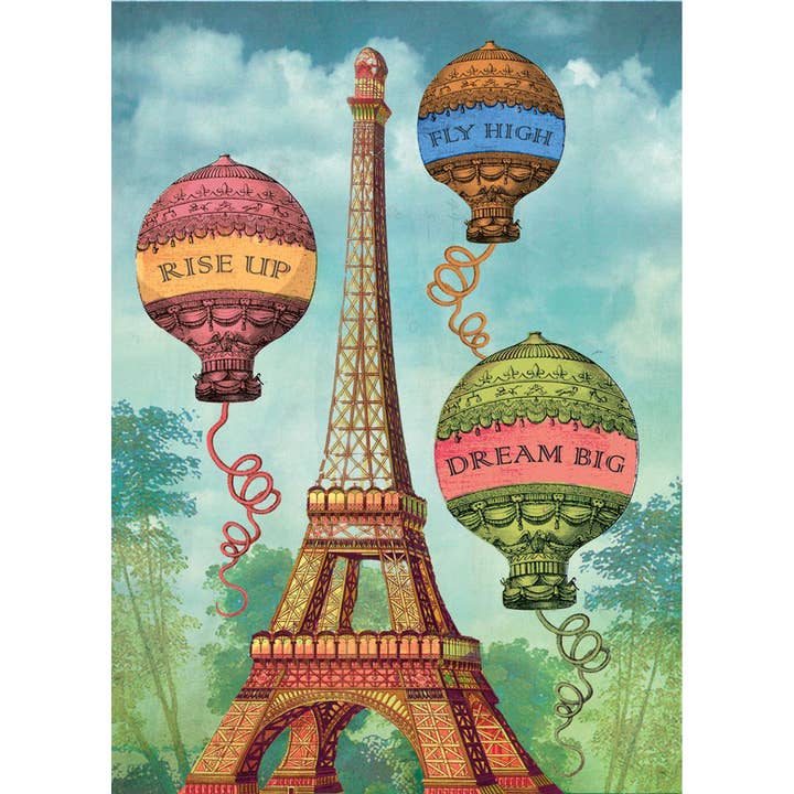 Carte de vœux Rise Up Fly High pour la vente par Potluck Press