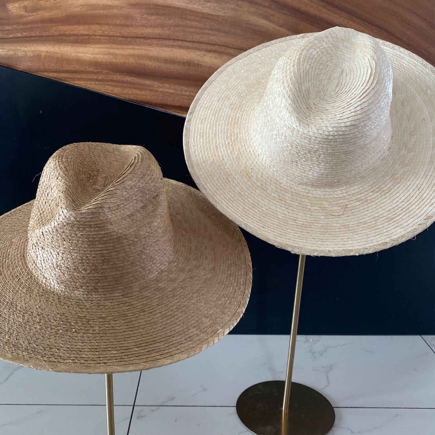 Bella Betty - Wholesale Straw Hat - Women's - Summer fedora in natural palm leaf straw (Copy)2
