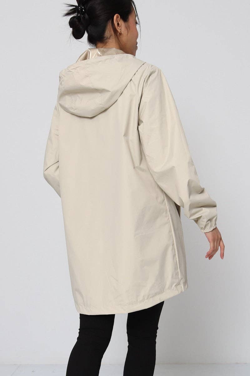 SOFTY - Wholesale Windbreaker - Women's - Reversible waterproof windbreaker - S381114