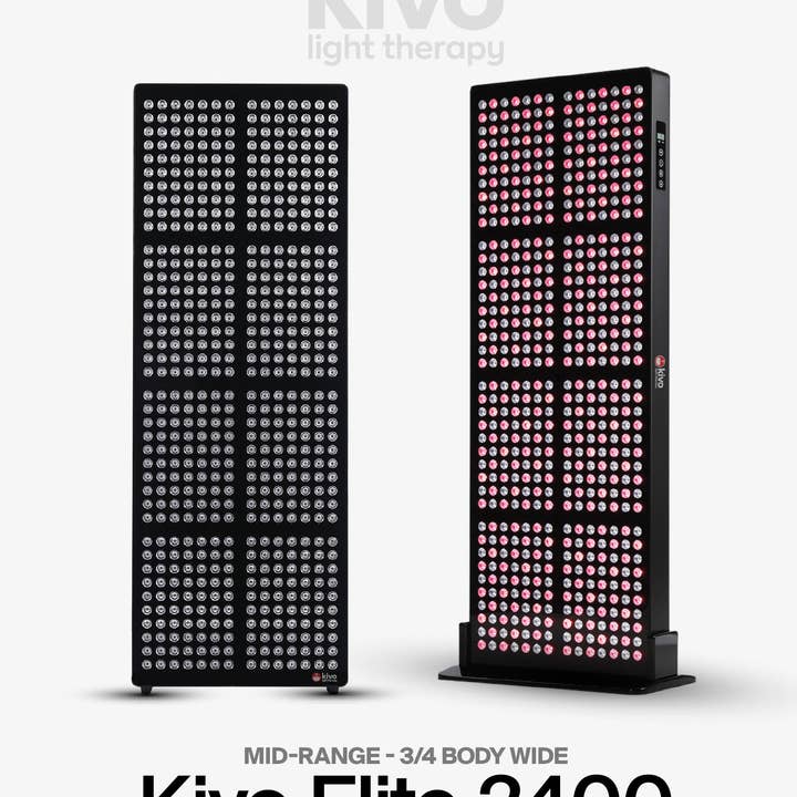 Kivo Elite 2400: Premium Extra Stor Rödljusterapipanel för wholesale av Kivo Red Light Therapy