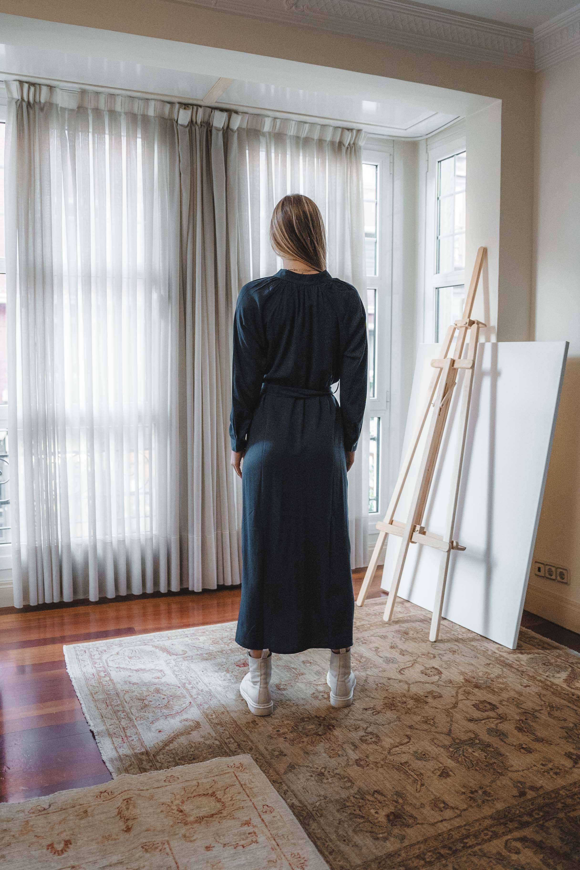 Lacerf - Vente Robe – femme - Cheerful Night Long Dress Handmade And Tailor-Made Creations12