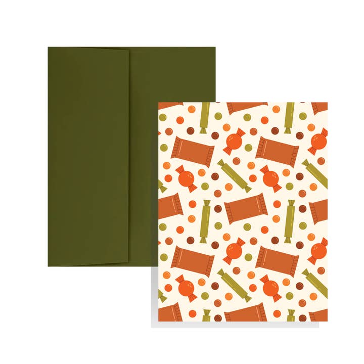 Halloween Candy Card for wholesale by KGS Design Studio