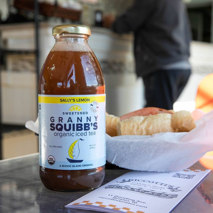 Granny Squibb's Organic Iced Tea - Wholesale Iced tea - Iced Tea - Sally's Lemon Sweetened Organic 5