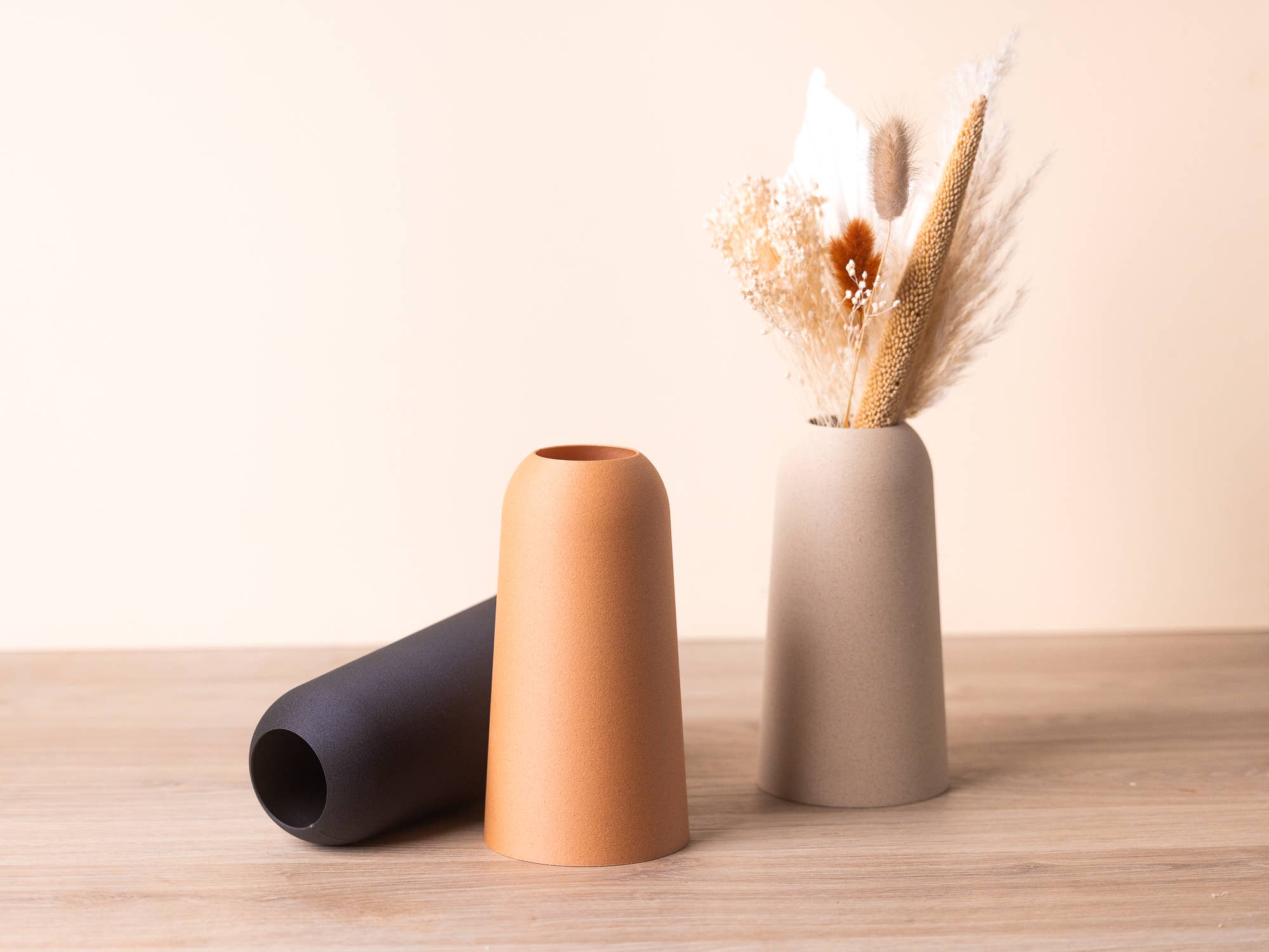 Copo Design - Wholesale Vase - Dried flowers Vase - Wood based and plastic free - Pure8