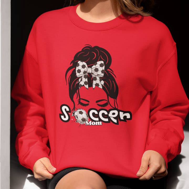 Breakthrough Soccer Mom Sweatshirt for wholesale by Differently Gifted