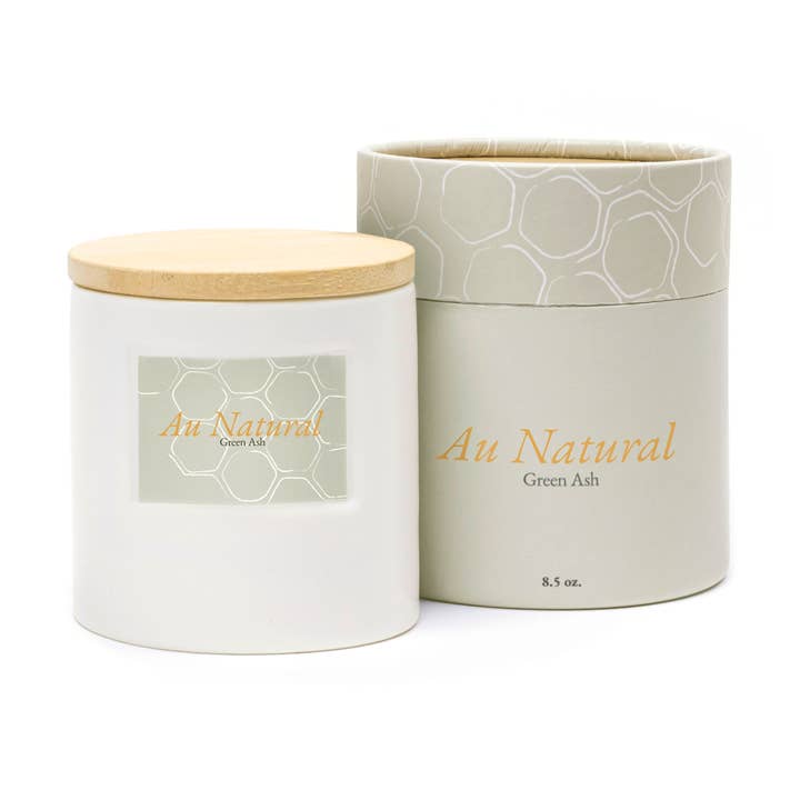 Au Natural- Unscented Candle for wholesale by Green Ash Decor