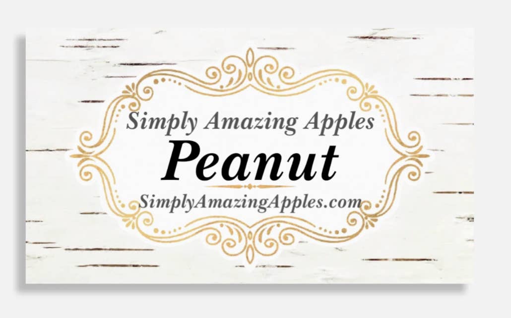 Simply Amazing Apples - Wholesale Caramel - Old Fashioned Peanut Caramel Apple3