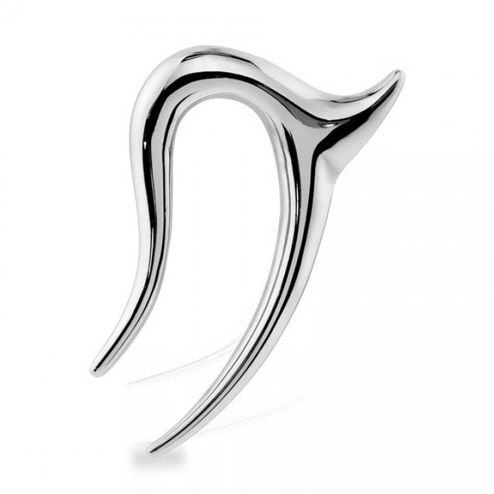 316L SURGICAL STEEL TIGER FANG TAPER for wholesale by CRAVE