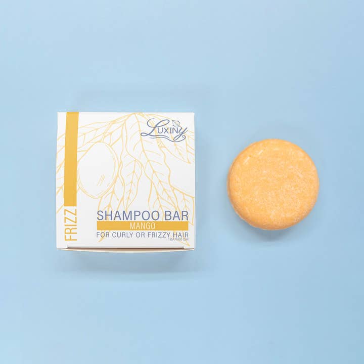 Luxiny Products - Luxurious Bath and Body – Großhandel Shampoo-Puck/festes Shampoo – Luxiny Shampoo Bar | Mango | Frizz-Kontrolle | Mangobutter