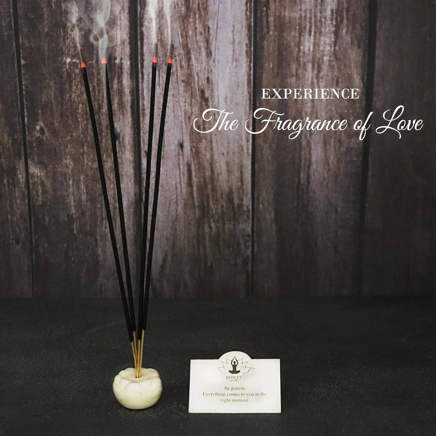 Hosley - Vente Encens - Lot de 6 bâtonnets d'encens Hosley® Nag Champ2