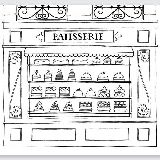 AMMO Books - Wholesale Coloring & Activity Book - Kids & Baby - Paris Coloring Book: Mini Edition3