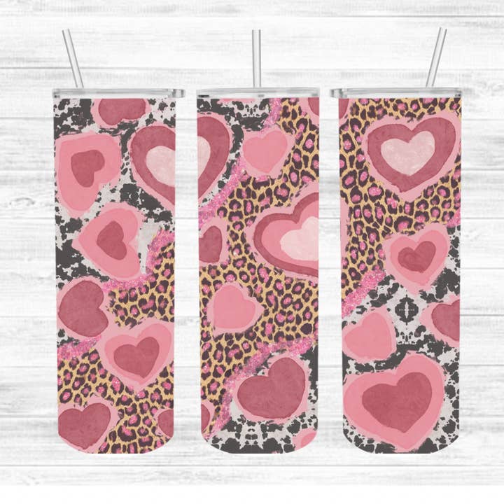 Valentine Hearts Tumbler for wholesale by Loran And Company