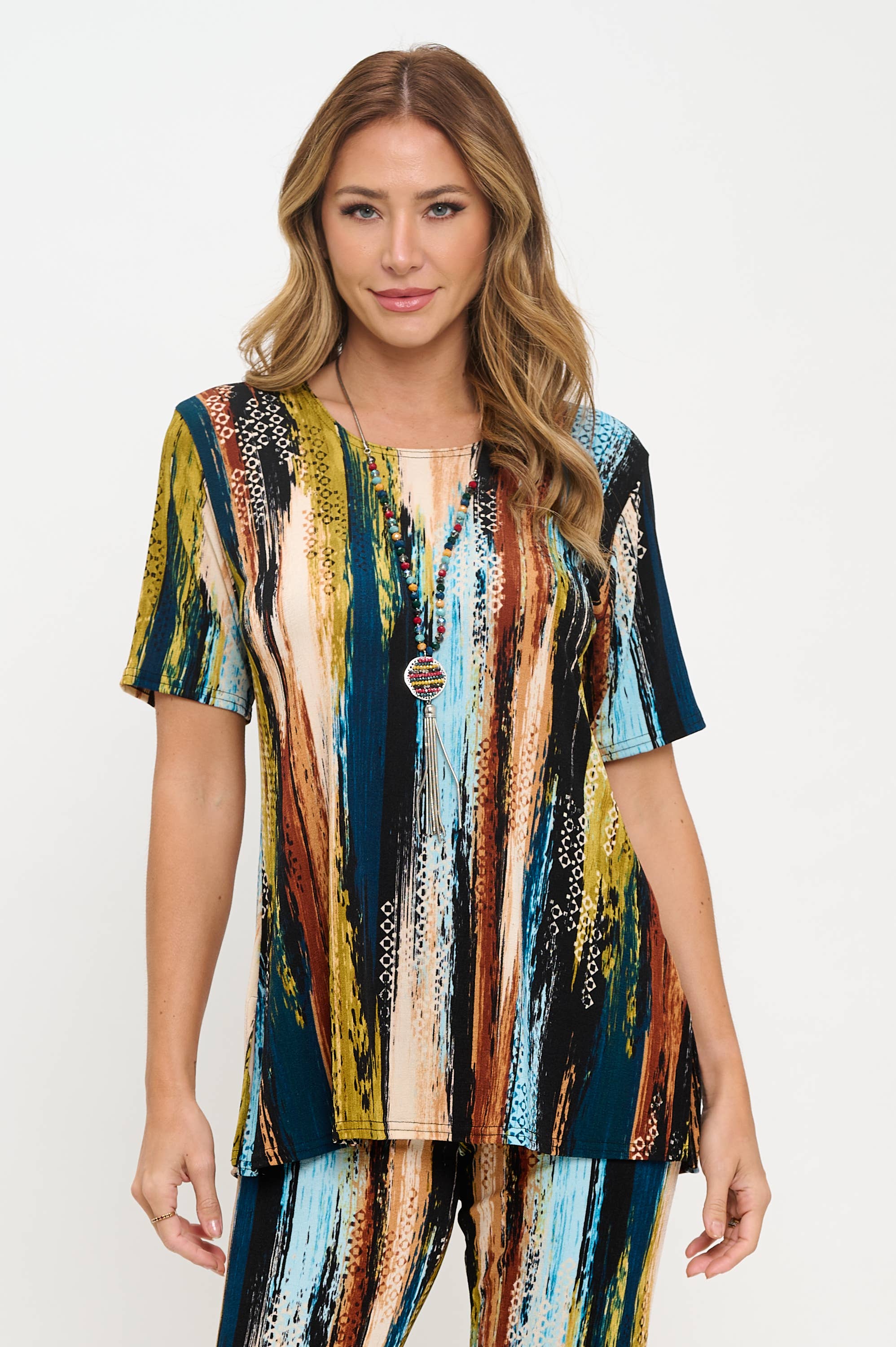 Jostar - Wholesale Top & Pant Set (NOT Loungewear) - Women's - BNS Capri Pant Set - 9003BN-SRP1-W4709