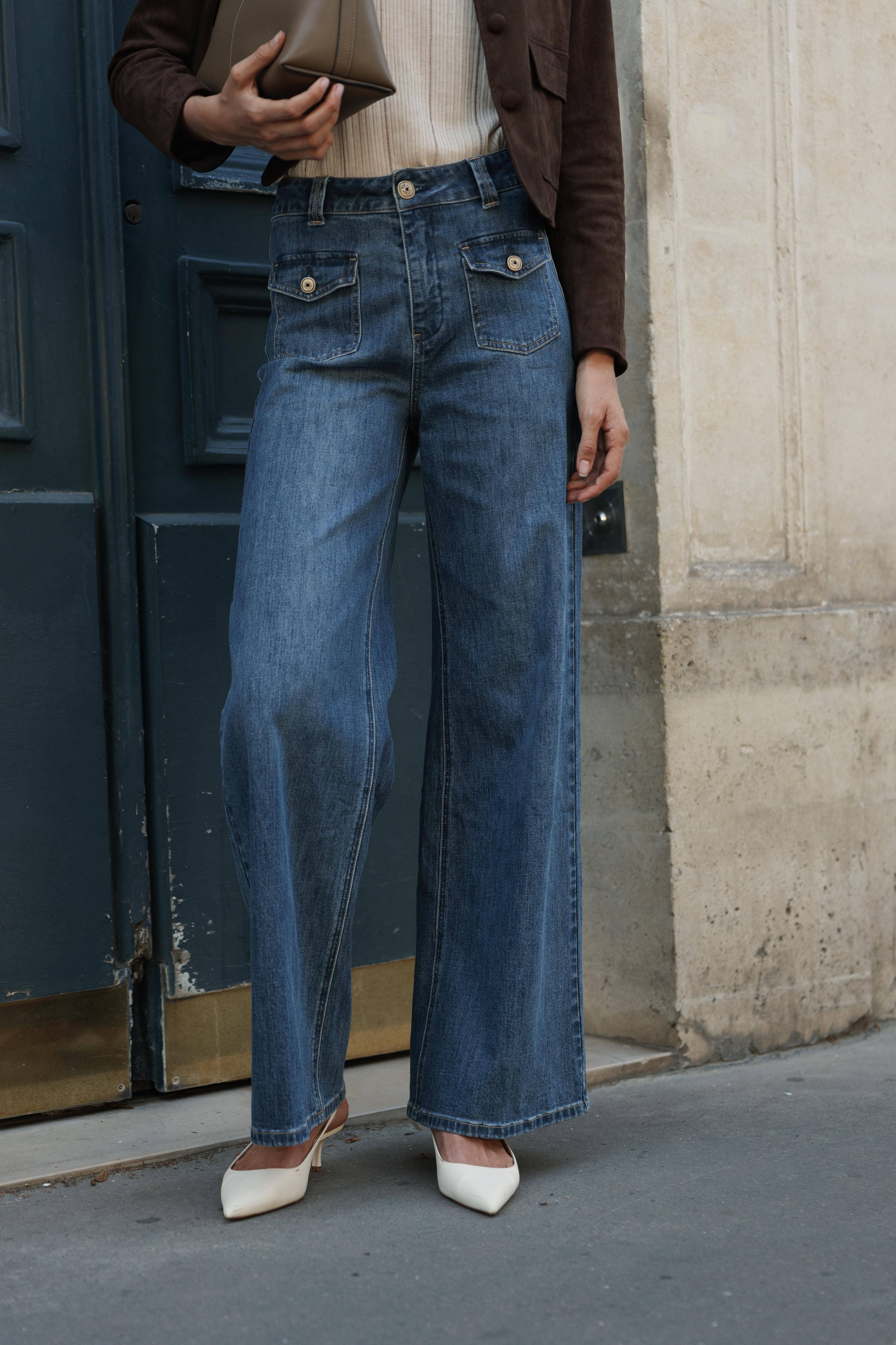 denim stone Jean Heloïse  for wholesale on Faire1