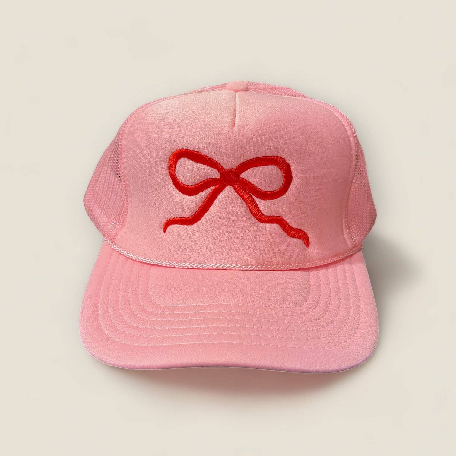 Happi Style – Engroshandel Trucker hat - Dame – Love Bow Trucker Hat | Blød lyserød