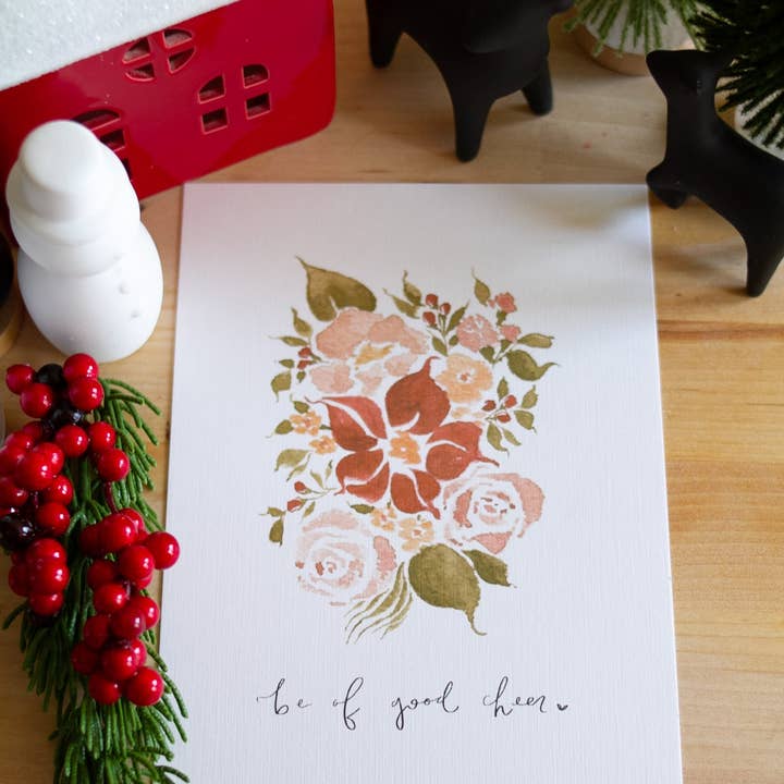 Mary "Be of Good Cheer" Print for wholesale by Whitney Lynne Webster