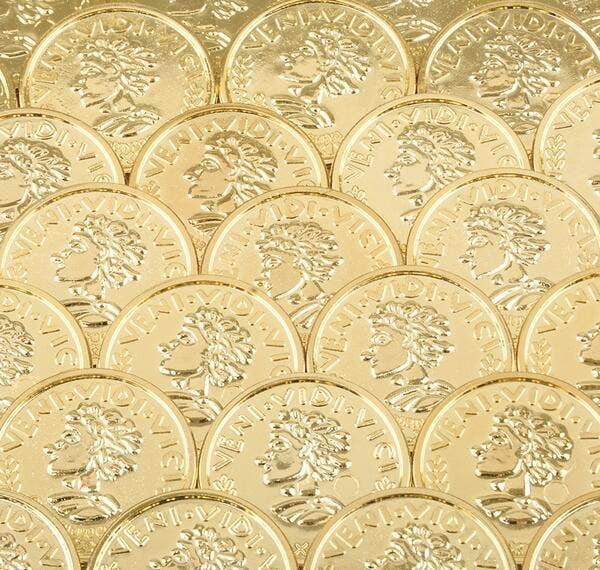 La Luna Bella - Toys – wholesale Keepsake coin/token – GOLD COIN LLB Kids Toy1