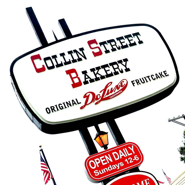 Collin Street Bakery Untersetzer für den Großhandel von South Austin Gallery