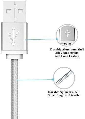 LAX Gadgets - Wholesale Charging Cable - LAX Gadgets USB C Cable - Nylon Braided USB-C Retail Pack8