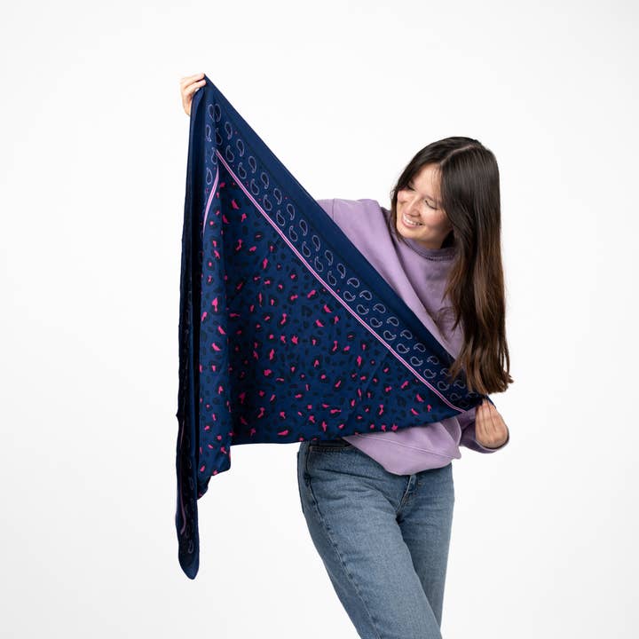 BILLYBELT - Wholesale Scarf - Women's - Jade 100% organic cotton scarf2