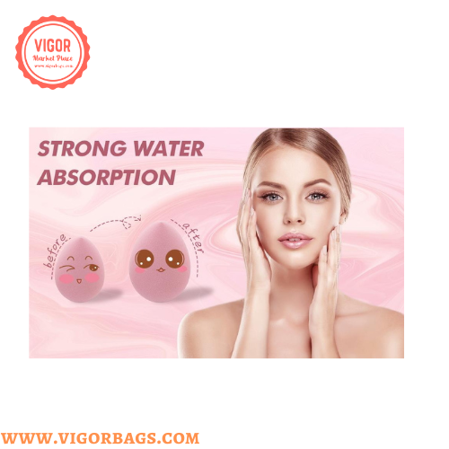 Farben mischen und anpassen VIGOR Make-up-Schwamm Set 8-teilig – Hochwertiger Make-up-Blenderschwamm, Mindestbestellmenge 10 Sets für den Großhandel auf Faire1